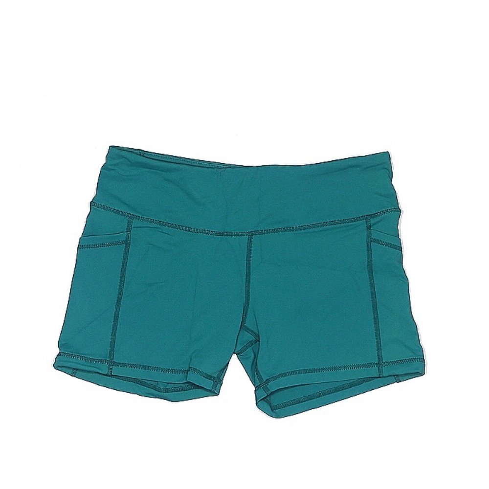 Senita athletics teal rio bike shorts size M